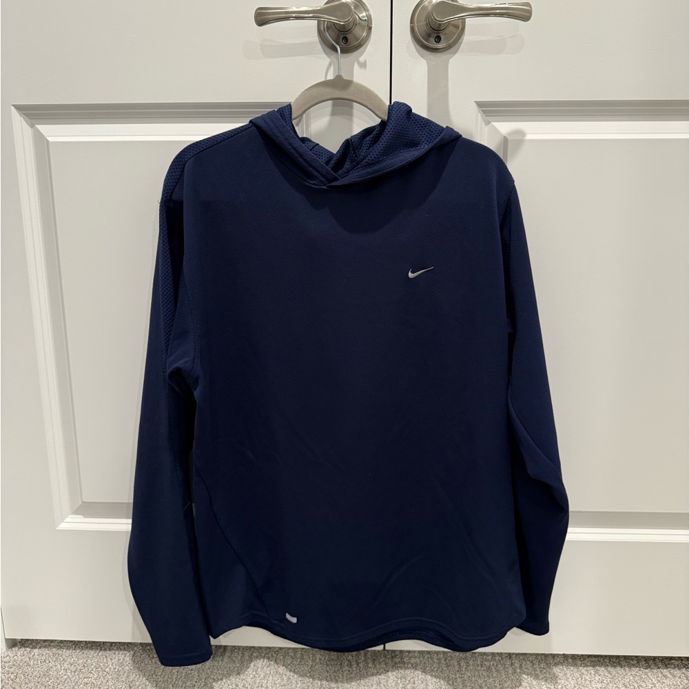Nike Drifit Navy Blue Hoodie